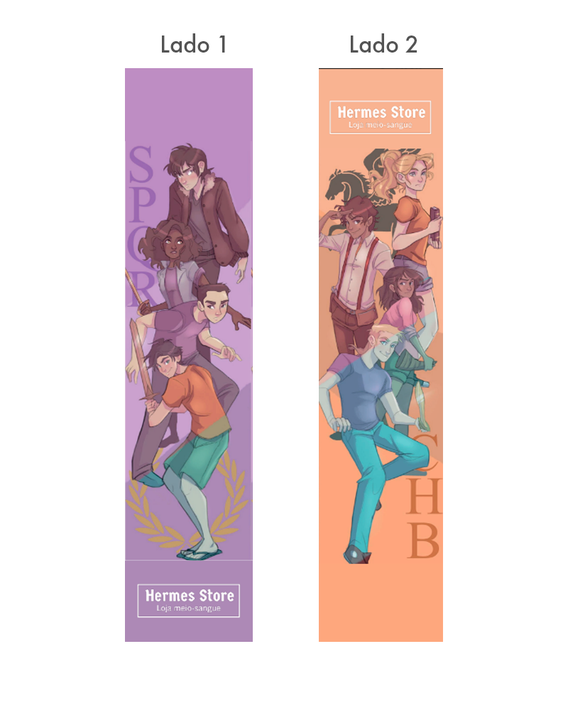 Marca Páginas Exclusivo Percy Jackson - Variações