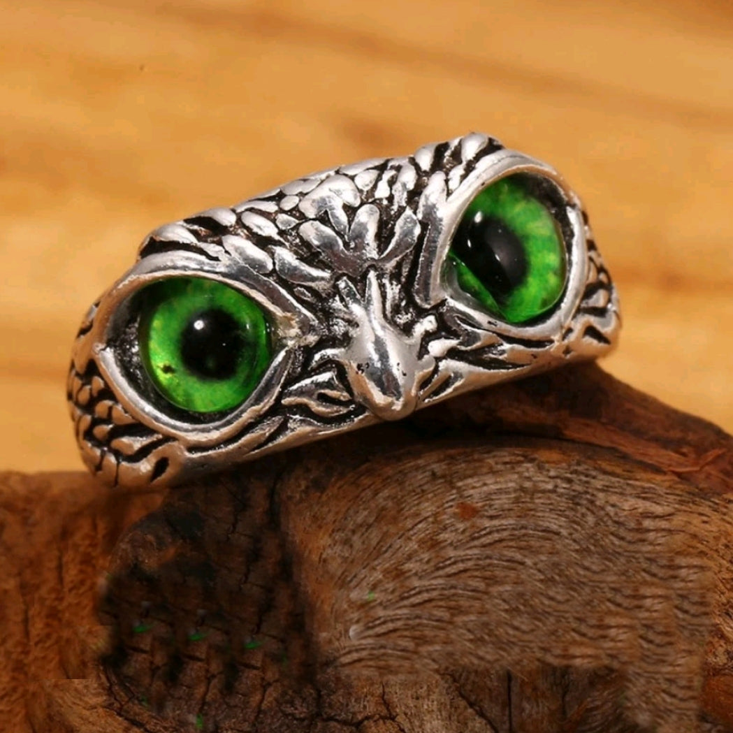 Anel Coruja de Atena (regulável)