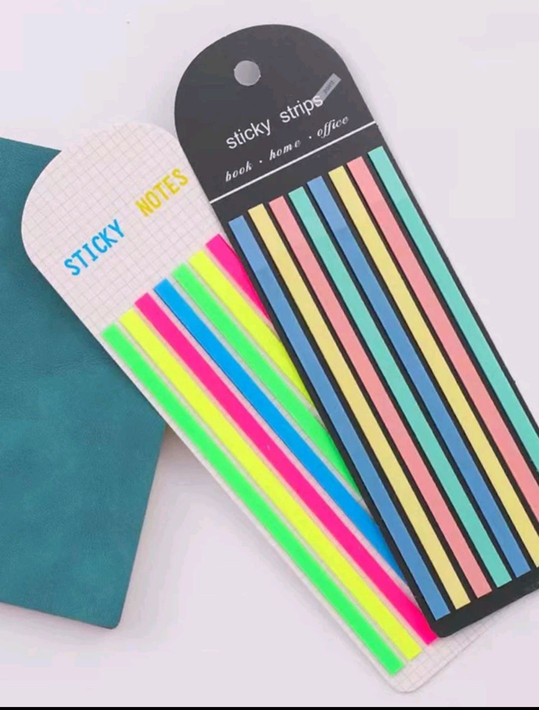 Marcadores adesivos para livros