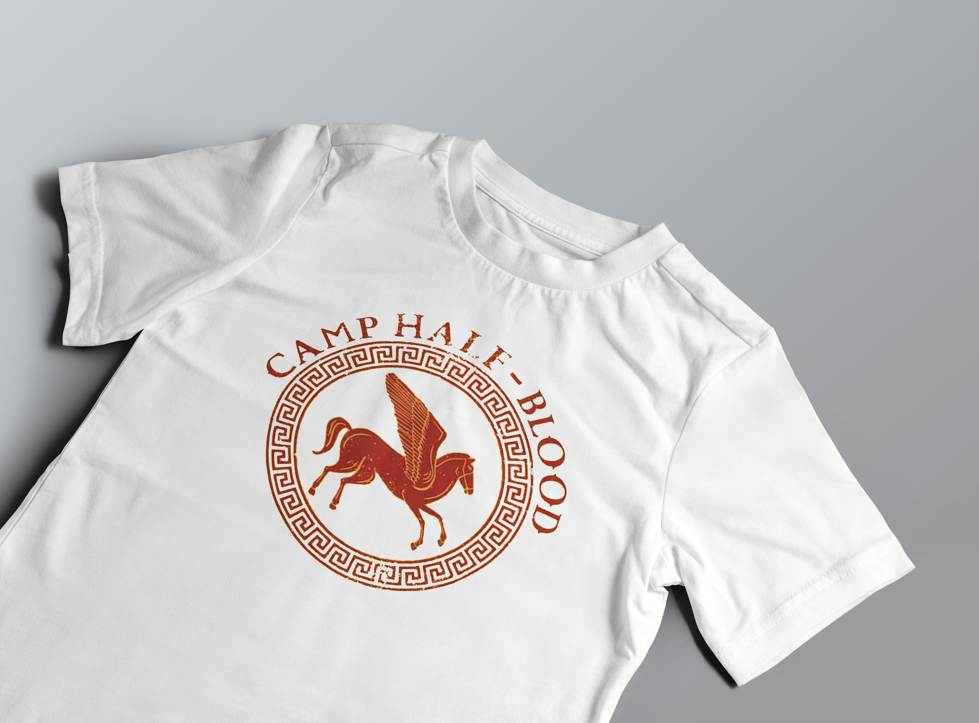 Camiseta Percy Jackson, Acampamento Meio-Sangue
